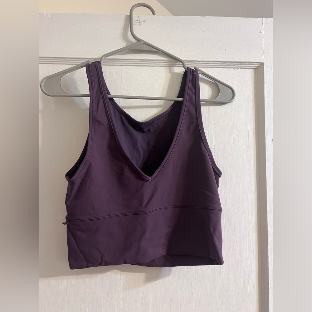Lululemon purple tank